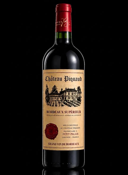 Château Piquaud 2023-  Bordeaux supérieur Rouge 75cl 