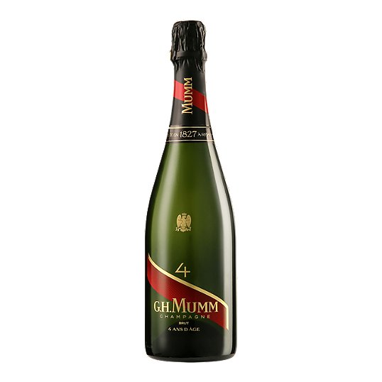 Champagne Mumm Cordon Rouge - 4 ans - Brut - 75 cl.