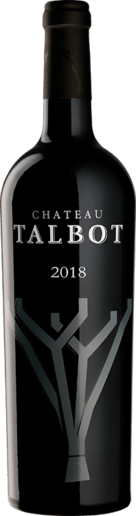 Château Talbot 2018, Saint-Julien Bordeaux Rouge 6X75cl CBO plate CRD 