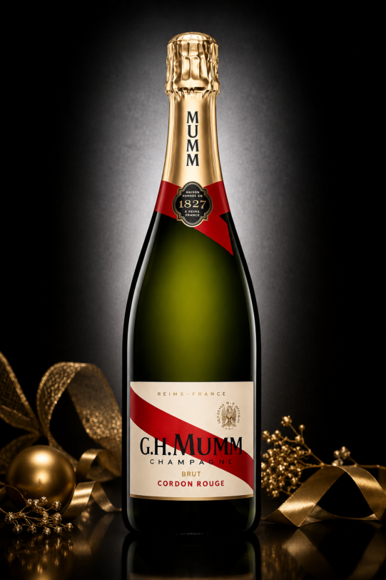 CHAMPAGNE MUMM, CORDON ROUGE                     .