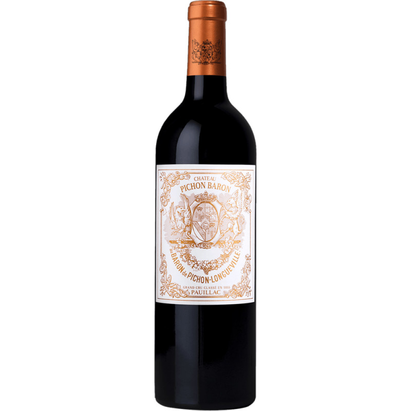 Pichon Baron 2018 2ème Grand cru classé Pauillac, Bordeaux rouge 75cl