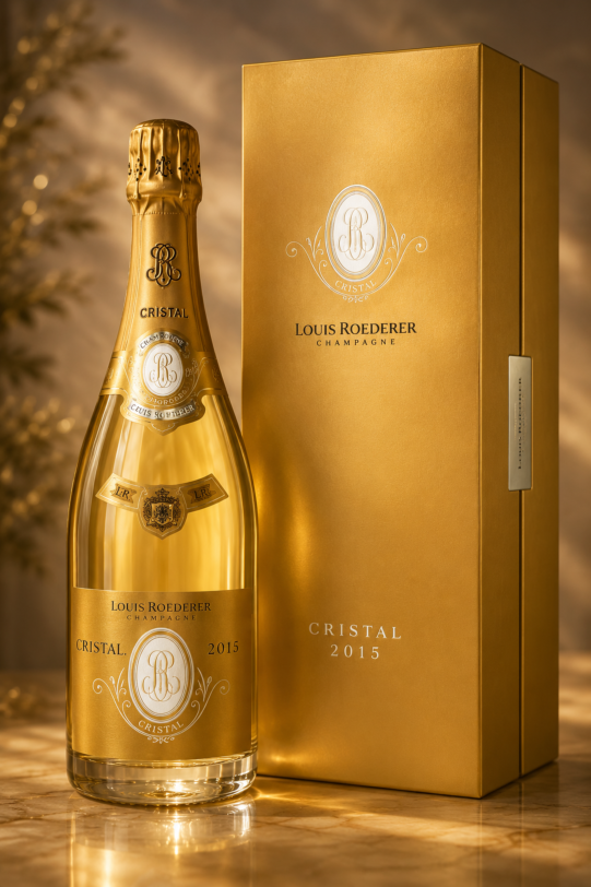 Champagne Louis Roederer - Cristal 2015 75 cl en coffret